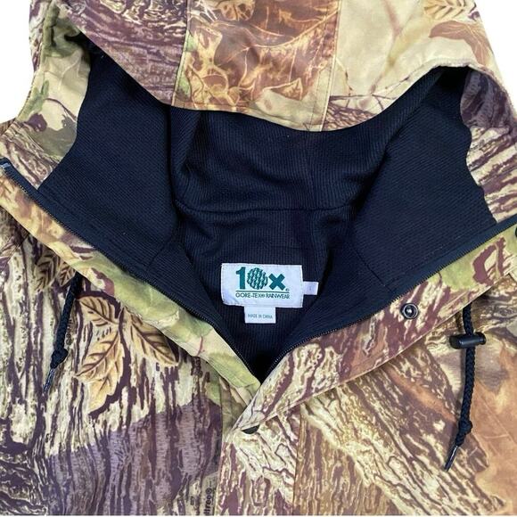 Vintage 90s RealTree Gore-Tex Timber Camo Rainwear Jacket - L - Picture 3 of 5